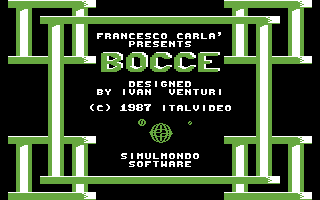 BOCCE – Ivan Venturi e il suo primo videogioco