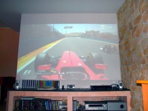 Alla guida della Rossa monoposto...