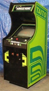 Il cabinato originale di Jungle Hunt