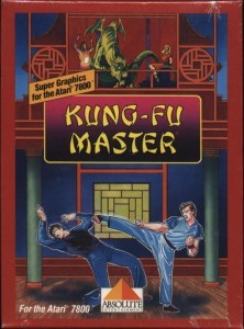 La cover della versione per Atari 7800
