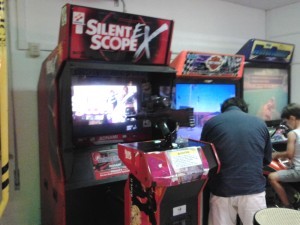 Il cabinato di Silent Scope X