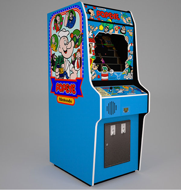 Il cabinato arcade originale