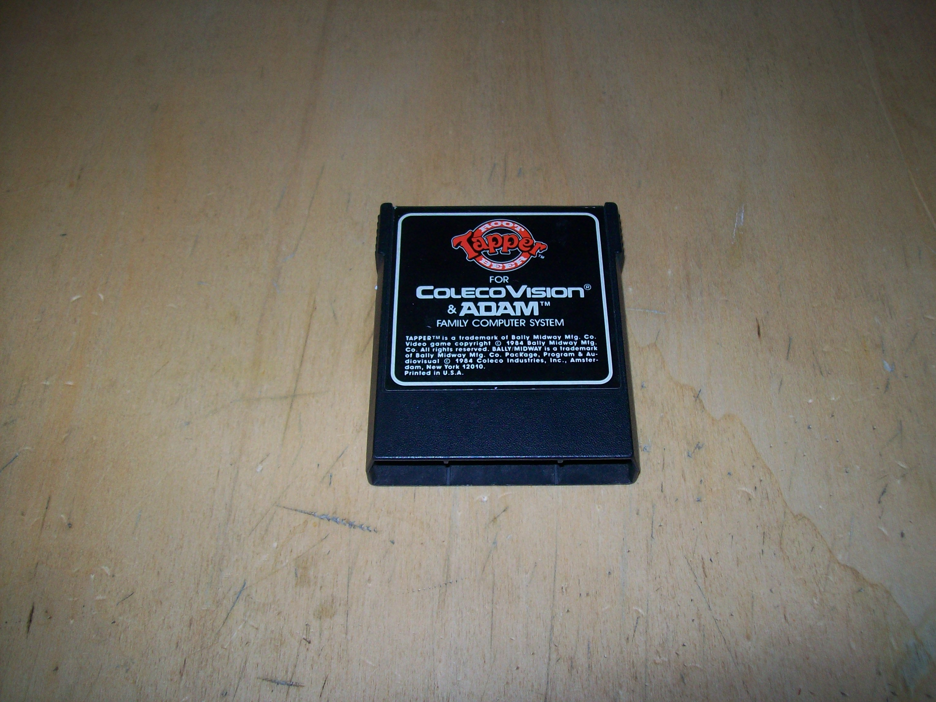 La copia personale di Tapper (Colecovision) di Marco...