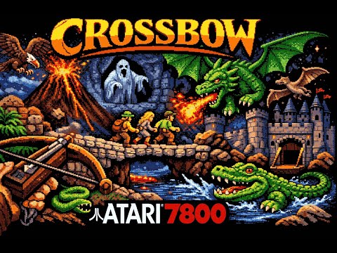 CROSSBOW – Atari 2600 – 7800 (1988)